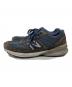 NEW BALANCE (ニューバランス) ローカットスニーカー ブラウン×ネイビー サイズ:29：8000円