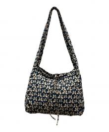 BOTTEGA VENETA（ボッテガベネタ）の古着「バタフライプリント ショルダーバッグ/Y2K」｜ネイビー