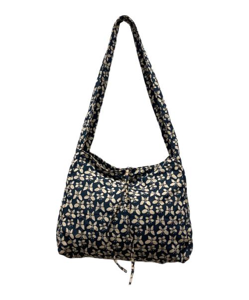 BOTTEGA VENETA（ボッテガベネタ）BOTTEGA VENETA (ボッテガベネタ) バタフライプリント ショルダーバッグ/Y2K ネイビーの古着・服飾アイテム