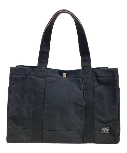 PORTER（ポーター）PORTER (ポーター) PAINT トートバッグ ブラックの古着・服飾アイテム