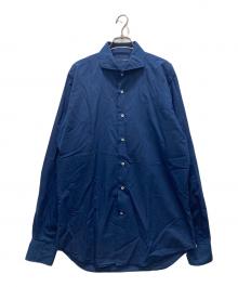 LARDINI（ラルディーニ）の古着「長袖シャツ」｜ネイビー