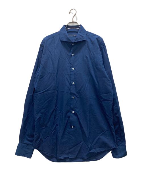 LARDINI（ラルディーニ）LARDINI (ラルディーニ) 長袖シャツ ネイビー サイズ:42 未使用品の古着・服飾アイテム