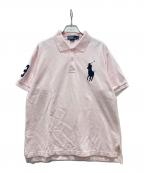 POLO RALPH LAURENポロ・ラルフローレン）の古着「ビッグポニーポロシャツ」｜ピンク