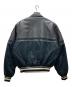 HARLEY-DAVIDSON (ハーレーダビッドソン) レザー切替ジャケット ブラック サイズ:M：6000円