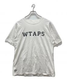 WTAPS（ダブルタップス）の古着「ロゴTシャツ」｜ホワイト