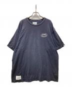 WTAPSダブルタップス）の古着「プリントTシャツ」｜ネイビー