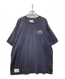 WTAPS（ダブルタップス）の古着「プリントTシャツ」｜ネイビー
