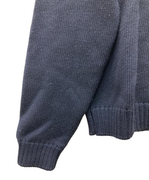 Zanone（ザノーネ）Zanone (ザノーネ) 5ゲージウールソリッドタートルネック ネイビー サイズ:48の古着・服飾アイテム