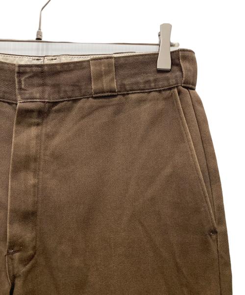 Dickies（ディッキーズ）Dickies (ディッキーズ) 古着 ワークパンツ/ TALONジップ・細センターループ ブラウン サイズ:34の古着・服飾アイテム
