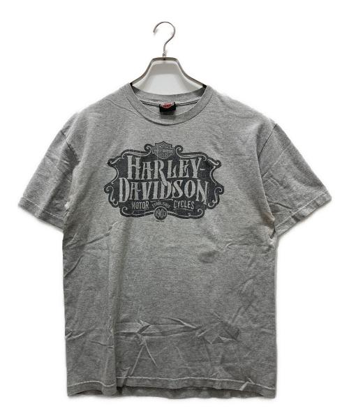 HARLEY-DAVIDSON（ハーレーダビッドソン）HARLEY-DAVIDSON (ハーレーダビッドソン) プリントTシャツ グレー サイズ:Lの古着・服飾アイテム