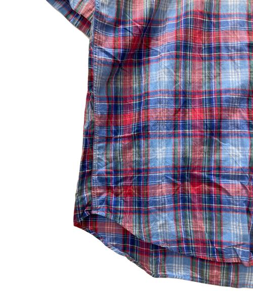 RALPH LAUREN（ラルフローレン）RALPH LAUREN (ラルフローレン) 半袖ボタンダウンシャツ ブルー サイズ:Lの古着・服飾アイテム
