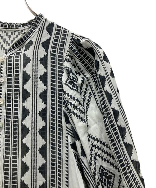JOURNAL STANDARD（ジャーナルスタンダード）JOURNAL STANDARD (ジャーナルスタンダード) オリエンタルプリントロングワンピース ライトグレー サイズ:Fの古着・服飾アイテム