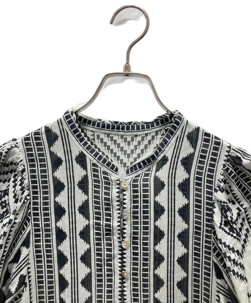 JOURNAL STANDARD（ジャーナルスタンダード）JOURNAL STANDARD (ジャーナルスタンダード) オリエンタルプリントロングワンピース ライトグレー サイズ:Fの古着・服飾アイテム
