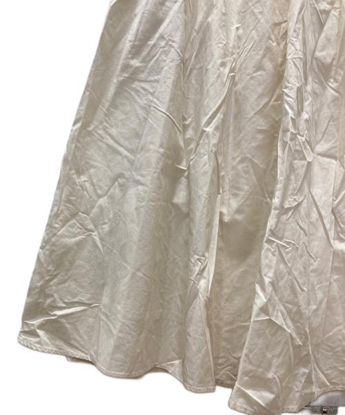 HER LIP TO（ハーリップトゥ）HER LIP TO (ハーリップトゥ) Grace Cotton-Blend Long Dress アイボリー サイズ:S 未使用品の古着・服飾アイテム
