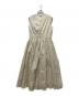 HER LIP TO (ハーリップトゥ) Grace Cotton-Blend Long Dress アイボリー サイズ:S 未使用品：7000円