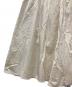 中古・古着 HER LIP TO (ハーリップトゥ) Grace Cotton-Blend Long Dress アイボリー サイズ:S 未使用品：7000円