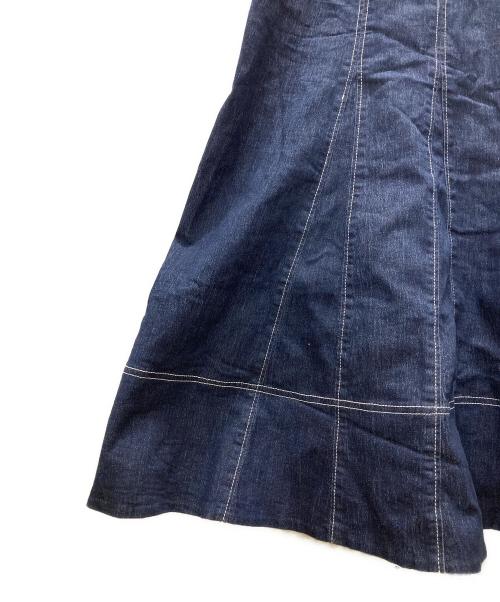 HER LIP TO（ハーリップトゥ）HER LIP TO (ハーリップトゥ) Imperia Volume Sleeve Dress ネイビー サイズ:Sの古着・服飾アイテム