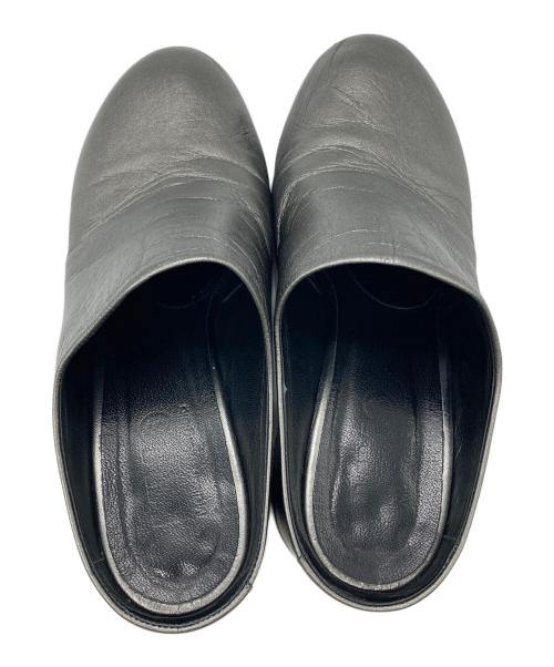 MM6 Maison Margiela（エムエムシックスメゾンマルジェラ）MM6 Maison Margiela (エムエムシックスメゾンマルジェラ) サボサンダル シルバー サイズ:37の古着・服飾アイテム