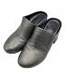 MM6 Maison Margiela（エムエムシックスメゾンマルジェラ）の古着「サボサンダル」｜シルバー