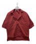 SUNSEA（サンシー）の古着「Brick Check Fried Shrimp Shirt」｜レッド