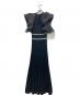 Lily Brown (リリーブラウン) フリルニットドッキングワンピ ブラック サイズ:F：4000円