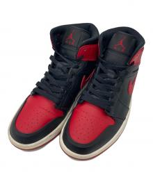 NIKE（ナイキ）の古着「Air Jordan 1 Mid "Bred"」｜レッド×ブラック