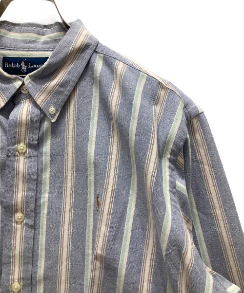 RALPH LAUREN（ラルフローレン）RALPH LAUREN (ラルフローレン) CLASSIC FIT ボタンダウンシャツ スカイブルー サイズ:LLの古着・服飾アイテム