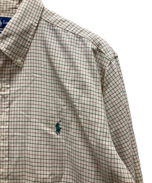 RALPH LAUREN（ラルフローレン）RALPH LAUREN (ラルフローレン) CLASSIC FIT ボタンダウンシャツ ベージュ サイズ:LLの古着・服飾アイテム