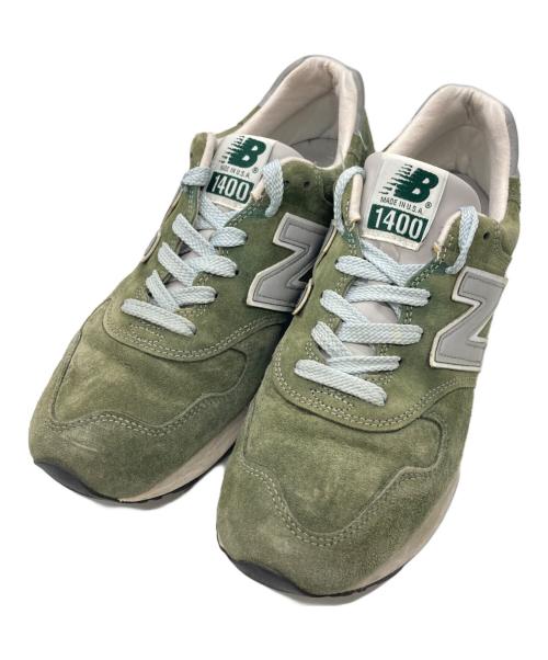 NEW BALANCE（ニューバランス）NEW BALANCE (ニューバランス) ローカットスニーカー グリーン サイズ:27の古着・服飾アイテム