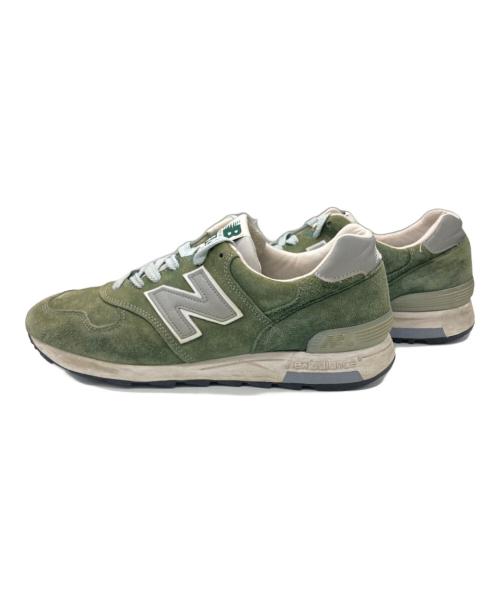 NEW BALANCE（ニューバランス）NEW BALANCE (ニューバランス) ローカットスニーカー グリーン サイズ:27の古着・服飾アイテム