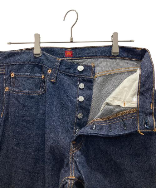 RESOLUTE（リゾルト）RESOLUTE (リゾルト) 赤耳デニムパンツ ネイビー サイズ:34の古着・服飾アイテム
