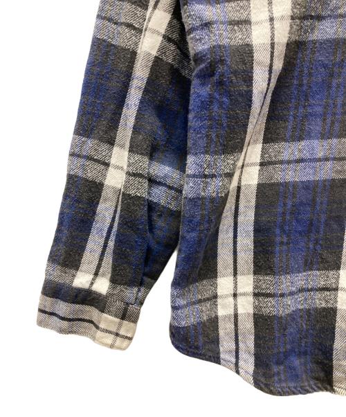 FIVE BROTHER（ファイブブラザー）FIVE BROTHER (ファイブブラザー) 70~80sネルシャツ ネイビー サイズ:XLの古着・服飾アイテム