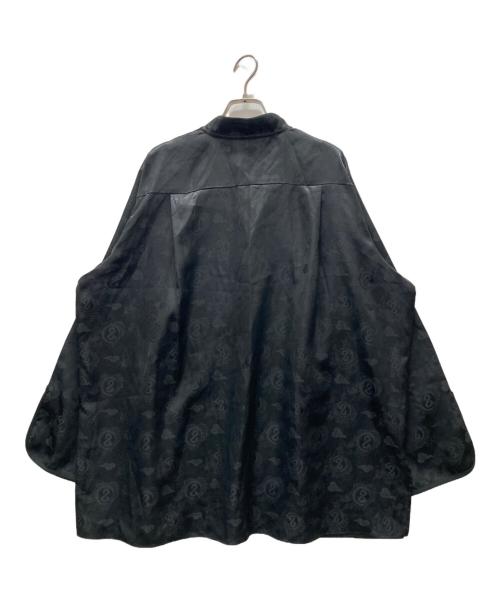 &ellecy（アンドエルシー）&ellecy (アンドエルシー) チャイナボタンブラウス ブラック サイズ:Mの古着・服飾アイテム
