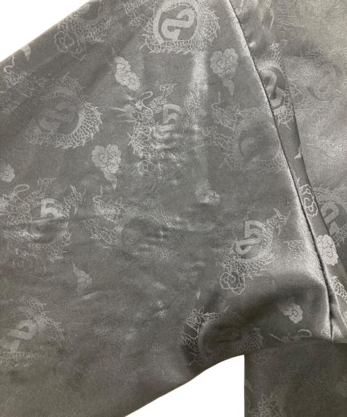 &ellecy（アンドエルシー）&ellecy (アンドエルシー) チャイナボタンブラウス ブラック サイズ:Mの古着・服飾アイテム