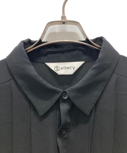 &ellecy（アンドエルシー）&ellecy (アンドエルシー) シャツワンピース ブラック サイズ:Mの古着・服飾アイテム