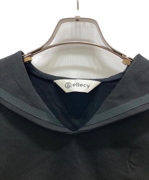 &ellecy（アンドエルシー）&ellecy (アンドエルシー) セーラーカラースウェット ブラック サイズ:Mの古着・服飾アイテム