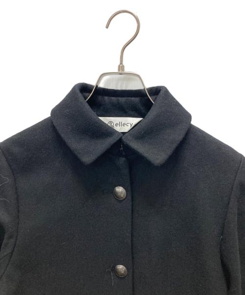 &ellecy（アンドエルシー）&ellecy (アンドエルシー) ステンカラーコート ブラック サイズ:Mの古着・服飾アイテム