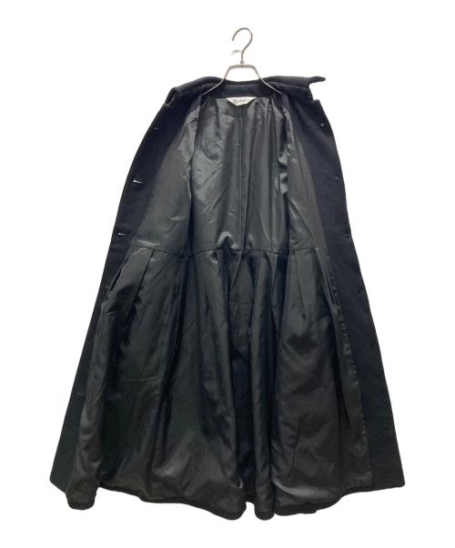 &ellecy（アンドエルシー）&ellecy (アンドエルシー) ステンカラーコート ブラック サイズ:Mの古着・服飾アイテム