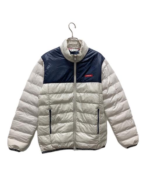 and per se（アンパスィ）and per se (アンパスィ) 中綿ジャケット グレー サイズ:Mの古着・服飾アイテム
