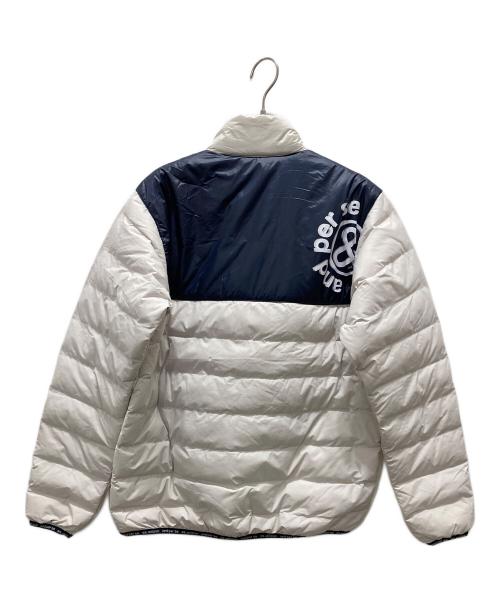 and per se（アンパスィ）and per se (アンパスィ) 中綿ジャケット グレー サイズ:Mの古着・服飾アイテム