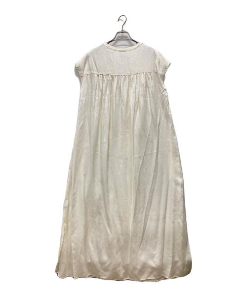 CITYSHOP（シティショップ）CITYSHOP (シティショップ) ノースリーブワンピース ホワイト サイズ:38の古着・服飾アイテム