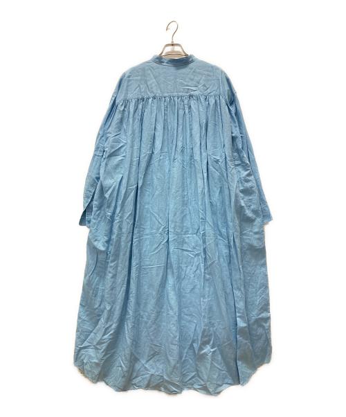 Plage（プラージュ）Plage (プラージュ) リネン混ワンピース スカイブルー サイズ:Mの古着・服飾アイテム