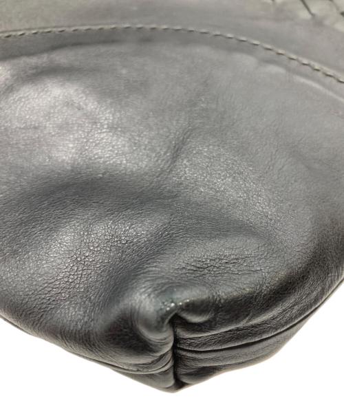 BOTTEGA VENETA（ボッテガベネタ）BOTTEGA VENETA (ボッテガベネタ) イントレチャート2WAYトートバッグ ブラックの古着・服飾アイテム