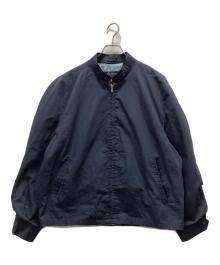Sears（シアーズ）の古着「古着スイングトップ/oakbrook sportswear」｜ネイビー