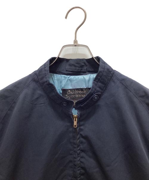 Sears（シアーズ）sears (シアーズ) 古着スイングトップ/oakbrook sportswear ネイビー サイズ:46の古着・服飾アイテム