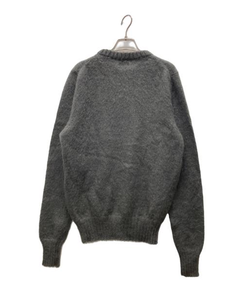 JIL SANDER（ジルサンダー）JIL SANDER (ジルサンダー) クルーネックニット グレー サイズ:46の古着・服飾アイテム