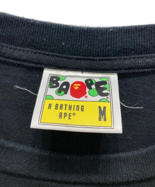 BAPE BY A BATHING APE（ベイプバイアベイシングエイプ）BAPE BY A BATHING APE (ベイプバイアベイシングエイプ) プリントTシャツ ブラック サイズ:Mの古着・服飾アイテム