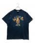 BAPE BY A BATHING APE（ベイプバイアベイシングエイプ）の古着「プリントTシャツ」｜ブラック