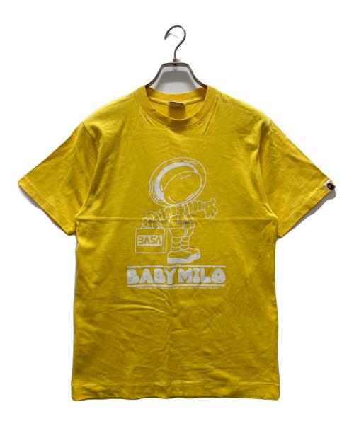 BAPE BY A BATHING APE（ベイプバイアベイシングエイプ）BAPE BY A BATHING APE (ベイプバイアベイシングエイプ) BABY MILO TEE イエロー サイズ:Mの古着・服飾アイテム