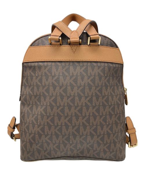 MICHAEL KORS（マイケルコース）MICHAEL KORS (マイケルコース) リュック ブラウンの古着・服飾アイテム